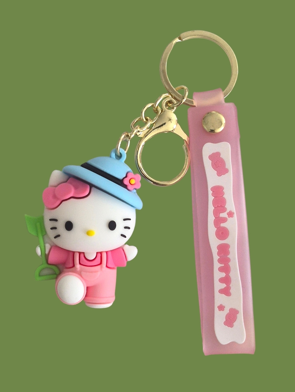 🌼Hello Kitty Spring Garden Bag Charm / Keychain🌸